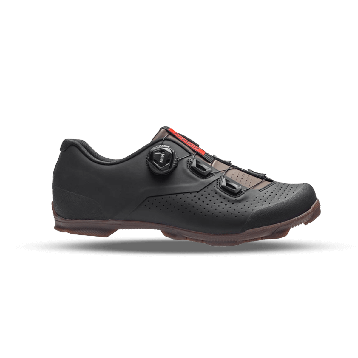 suplest - MOUNTAIN EDGE+ 2.0 SPORT Gravelbike-Schuh - Schwarz-Braun