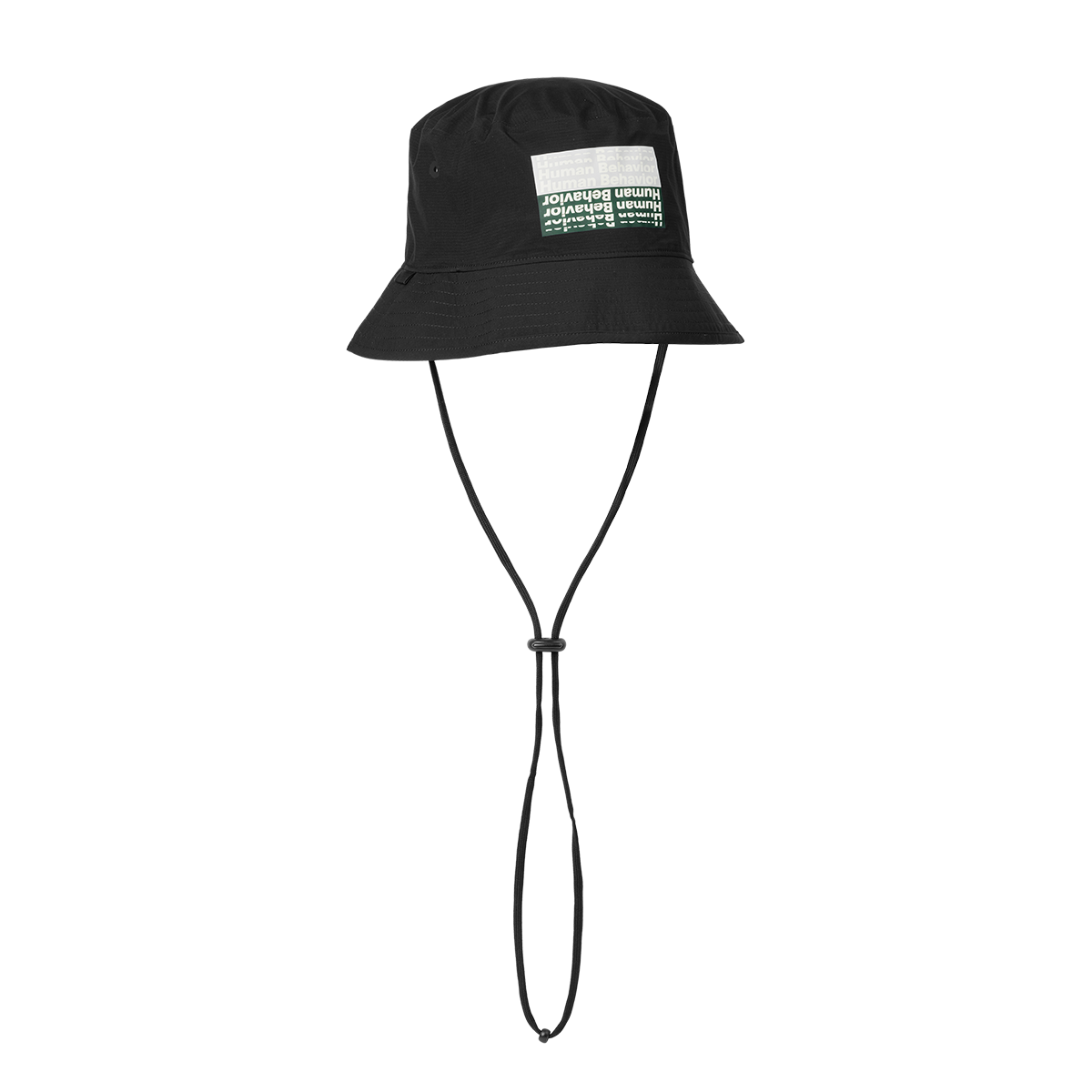 Pas Normal Studios - T.K.O. Off-Race Shield Bucket Hat - Schwarz