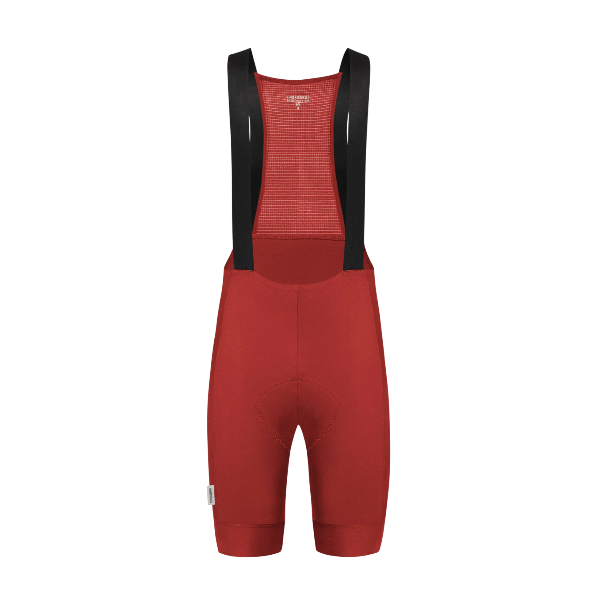 FINGERSCROSSED - ROAD Trägerradhose, Herren - Brick
