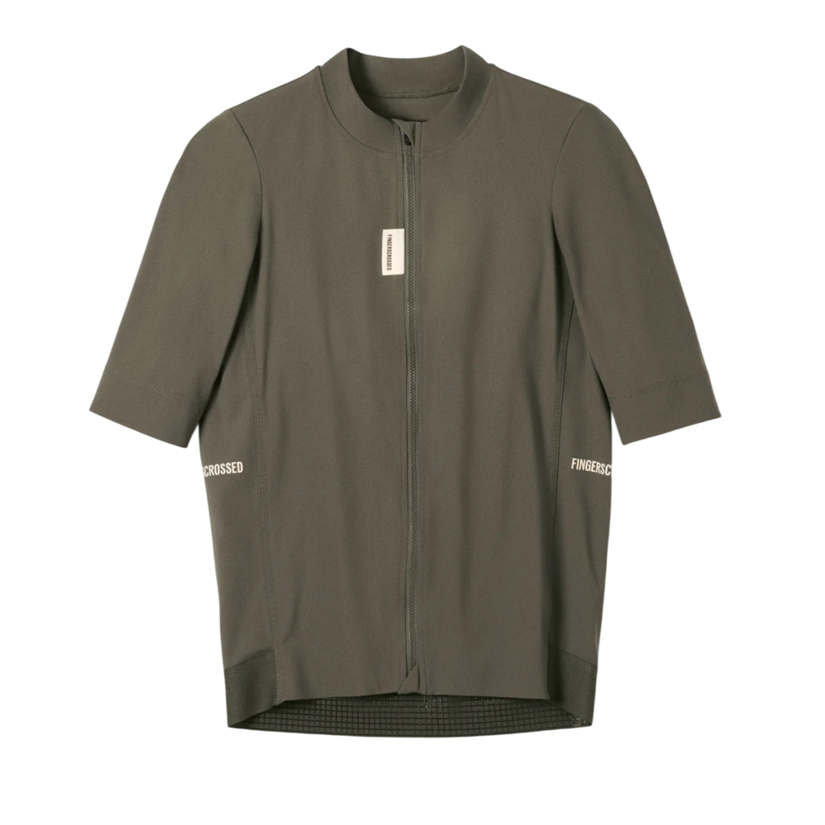 FINGERSCROSSED - ROAD Trikot, Herren - Olive
