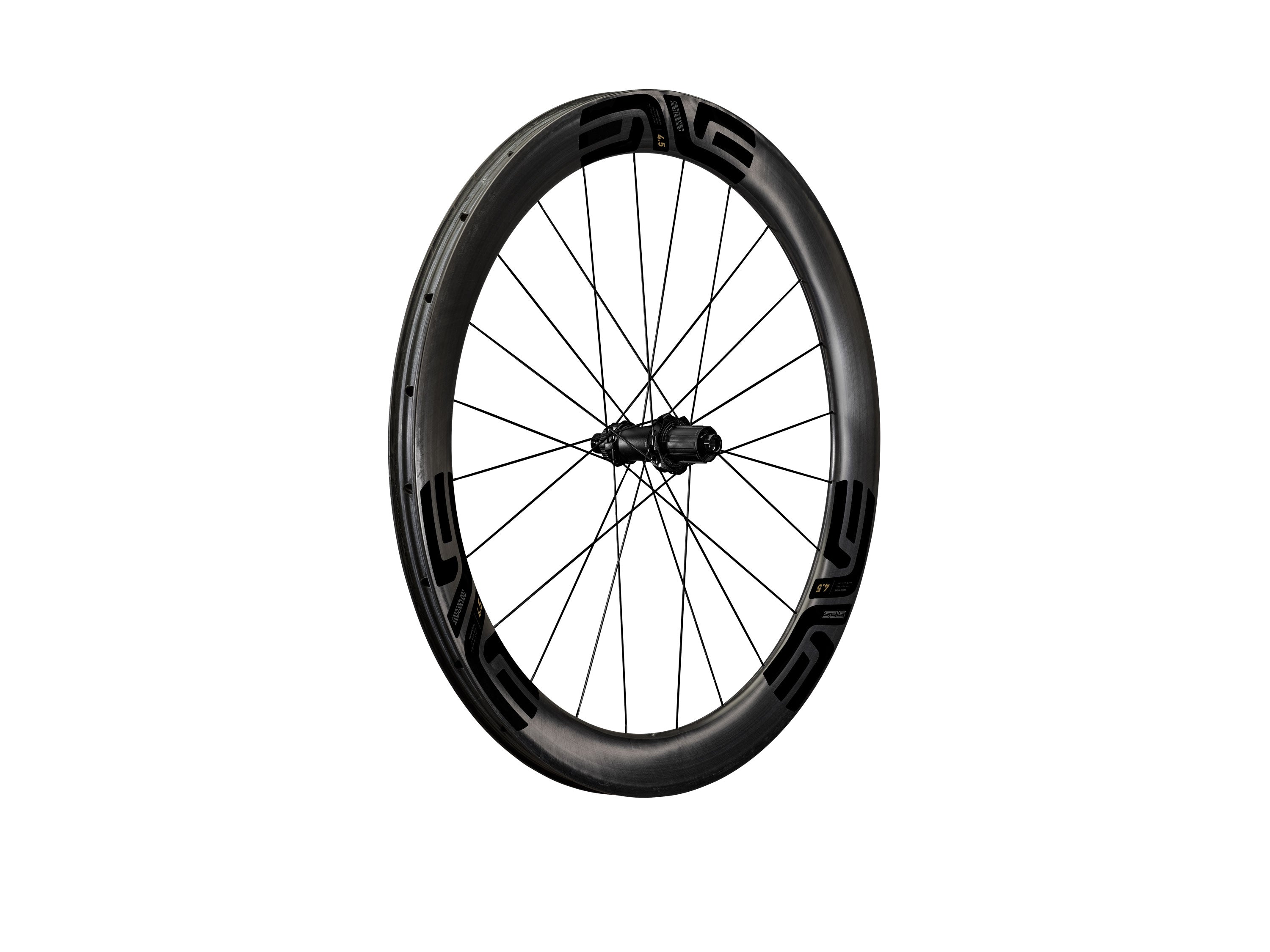 ENVE SES 4.5 Hinterrad, Decal Schwarz, Schrägansicht