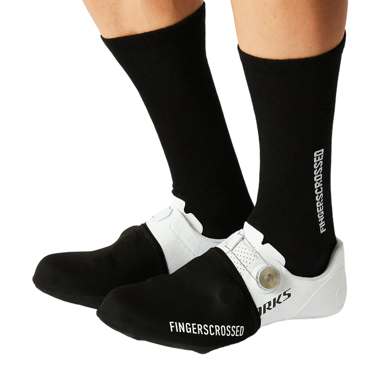 FINGERSCROSSED - Toe Caps - Zehenkappen - Schwarz