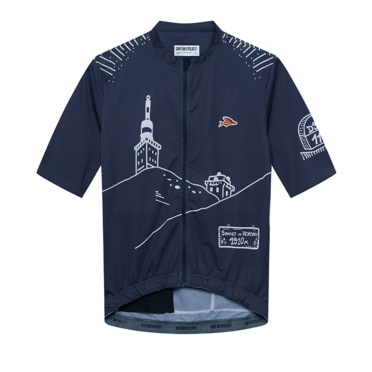 Cafe du Cycliste - VENTOUX  Kurzarmtrikot, Herren - Anthracite