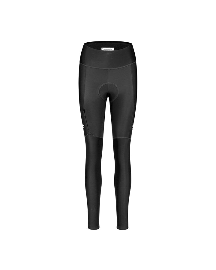 Pas Normal Studios - Women's Essential Thermal Long Thights - Damen trägerlose Radhose lang - Schwarz