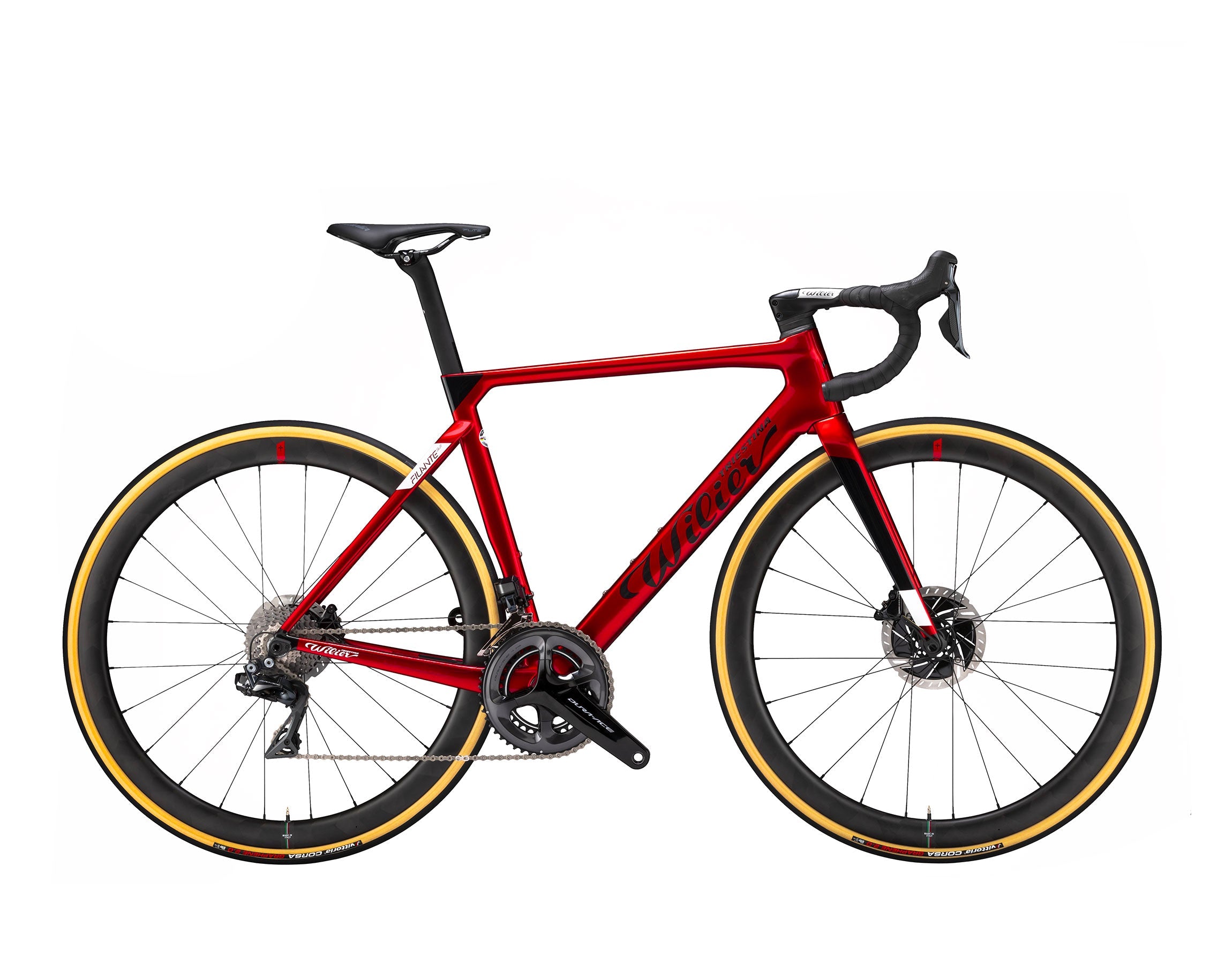 Wilier - Filante SLR Disc Force eTap AXS Aero-Rennrad - Rot