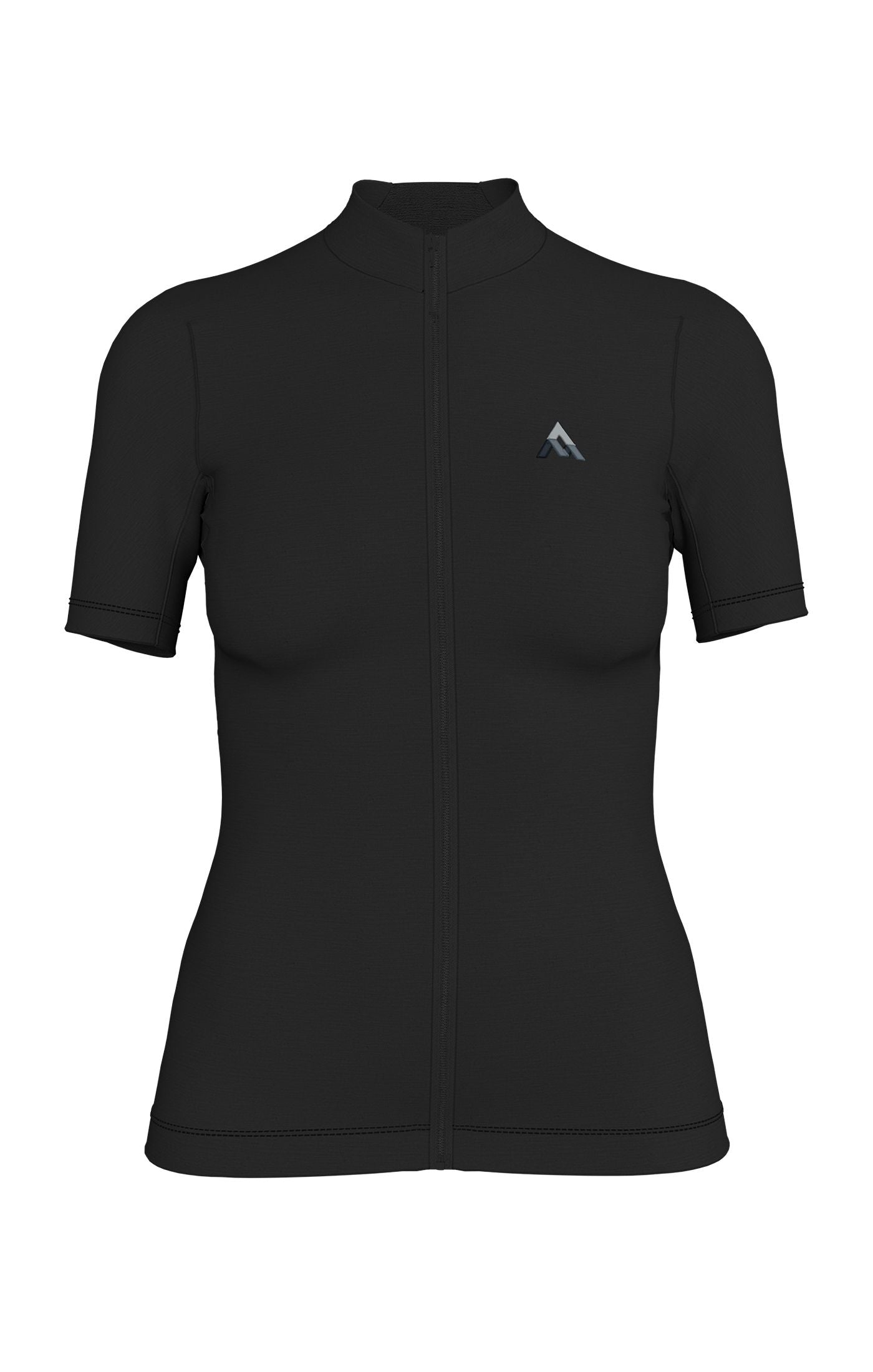 7mesh - Ashlu - Damen Merino-Trikot, kurzarm - Schwarz