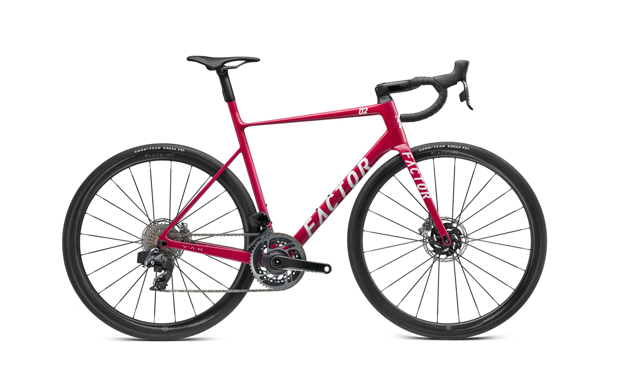 Factor - O2 VAM Straßenrennrad - Red Velvet