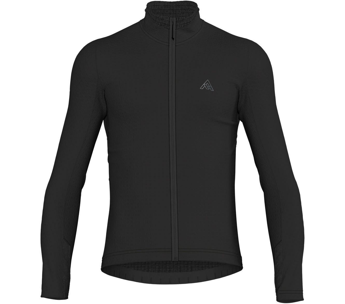 7mesh - Seton - Langarmtrikot, Herren - Schwarz