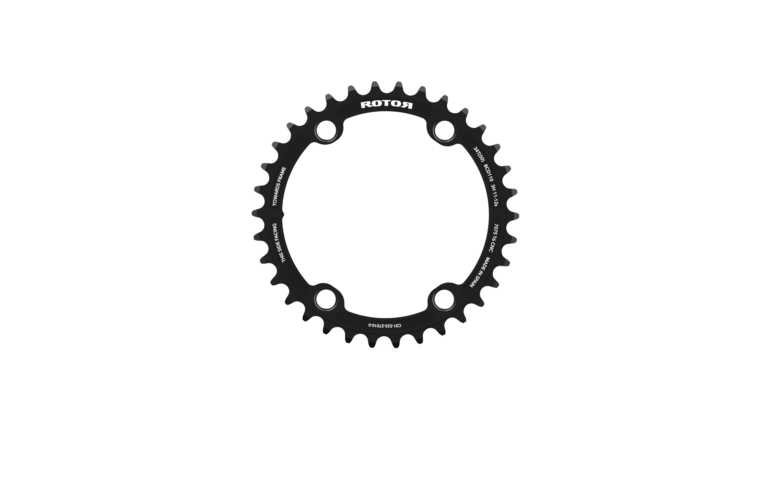 Rotor - R-Ring - Kettenblatt rund, 110x4, innen