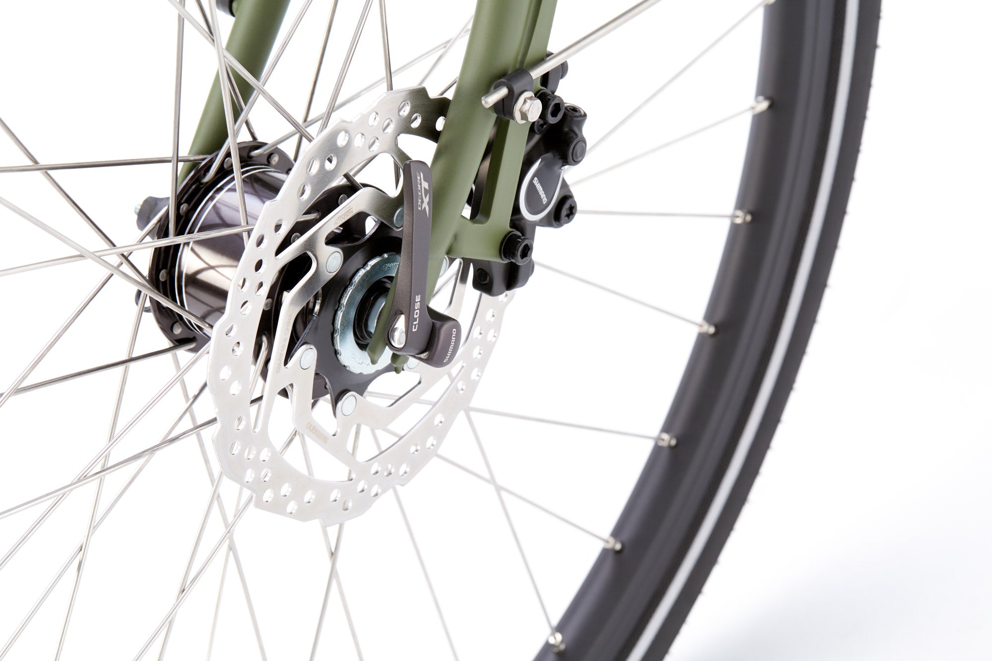 Achielle - OSCAR Alfine 8 Disc - Dunkelgrün